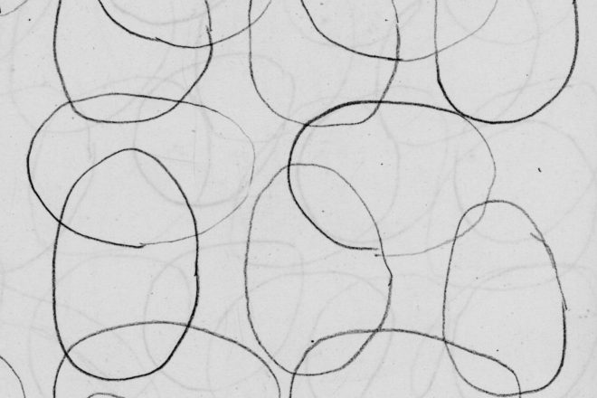 Drawing of ovals - attempting to draw eggs