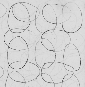 Drawing of ovals - attempting to draw eggs